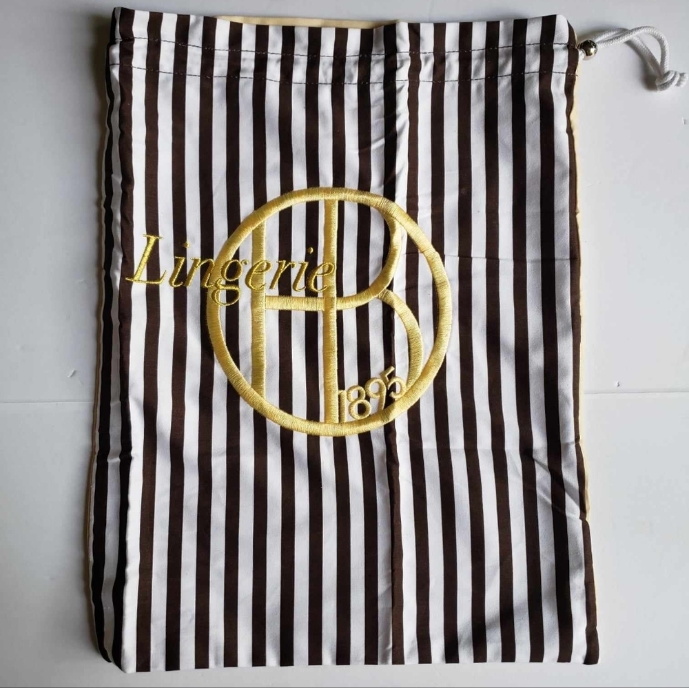 Henri Bendel Drawstring Lingerie Travel Bag‎